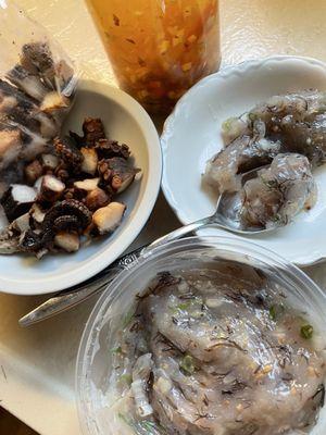 5/5/25 Fresh Made Today Lomi Oio n some Smoked Tako