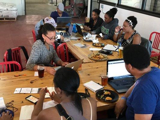 ioby Cleveland workshops with Action Strategist Indigo Bishop