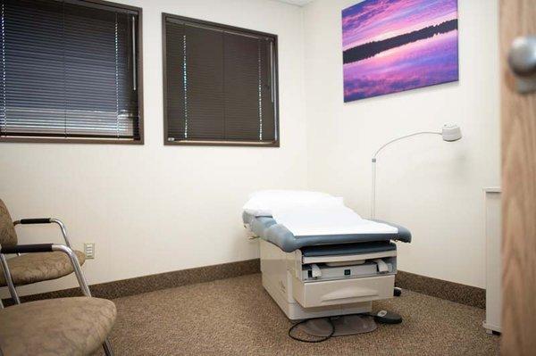 Typical exam room