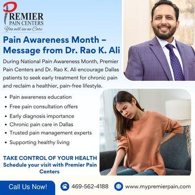 Rao K Ali MD Pain doctor in Dallas