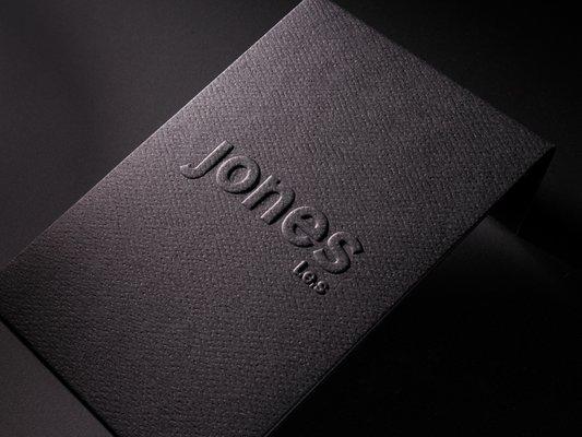 Jones L.E.S. Embossed Envelope