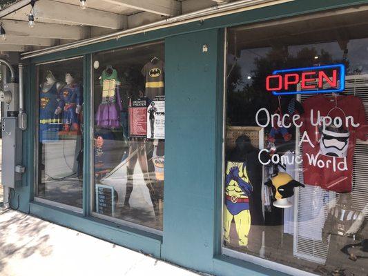 Stopped by this shop to find something Spider-Man for Chloe. Wow! They have something for everyone-kids to adults.