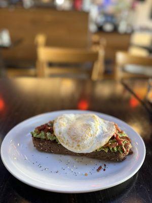 avocado egg toast