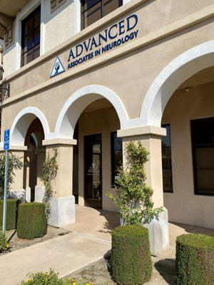 Front of the building