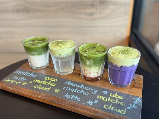 Matcha flight