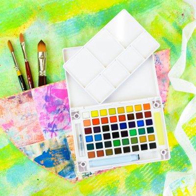 Watercolor Palettes and Watercolor Classes