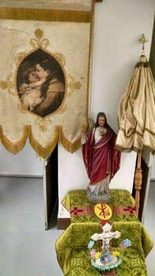 Religious effects from the museum