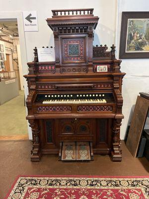 Victorian erra reed organ.