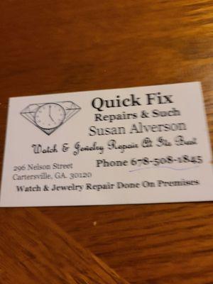 Quick Fix Repair & Such