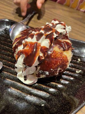 Yummy fried ice cream