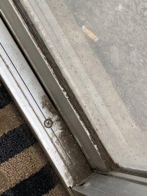 The INSIDE of my rooms window.