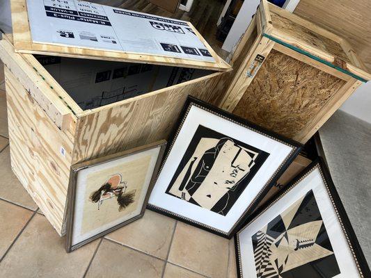 Pack & Post specializes in shipping fine art including sculptures.