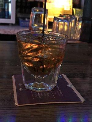 Crown Royal rocks pour