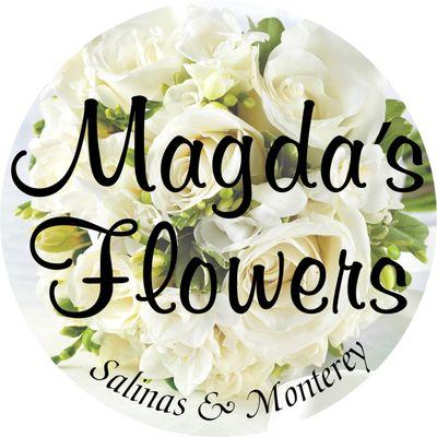 Magda's Flowers - Salinas & Monterey logo from their IG page
