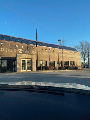 Front of building, inside is open