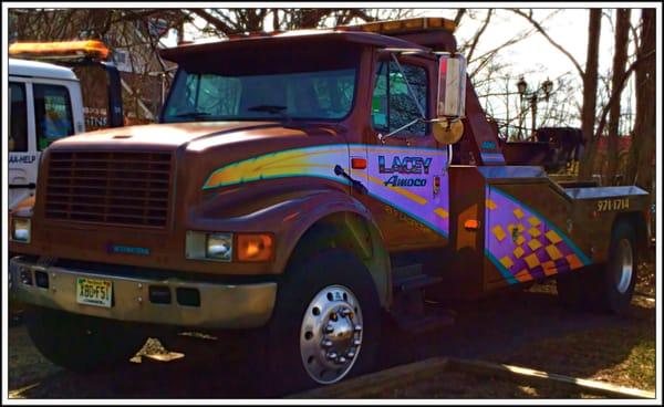 Just one of our many tow trucks!