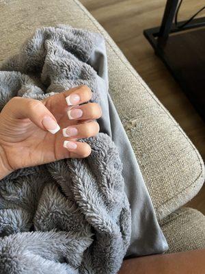 my french tip fill!