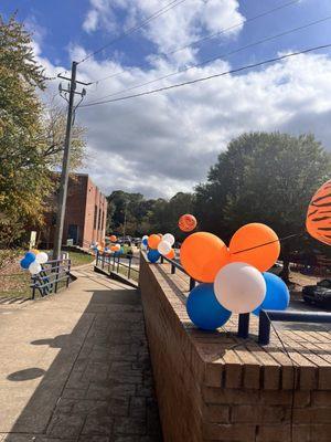 I love the way they love on these kids!