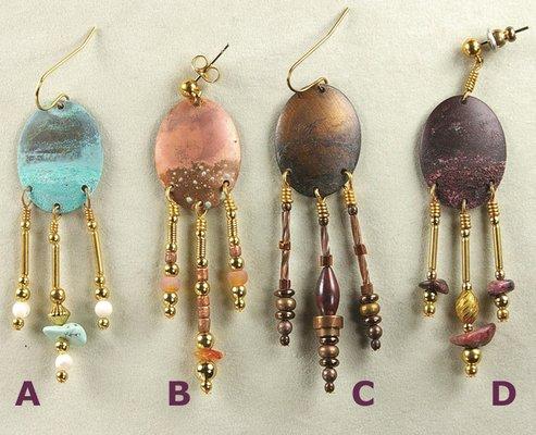 Carolyn's international line of jewelry.