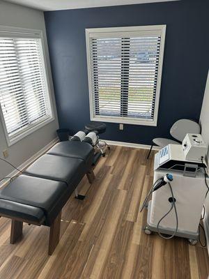 Treatment room and Stemwave machine