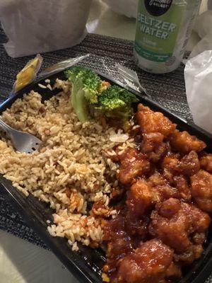 General Tso's mid plate and I'm about stuffed lol