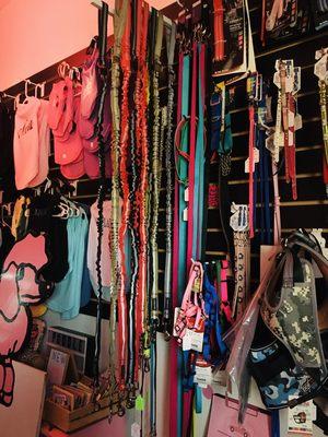 Lots of new an functional leaches and harnesses.