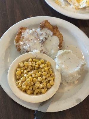 Chicken fried chicken