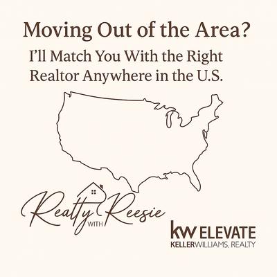 Headed out of state? My nationwide network ensures you get the right Realtor from day one.