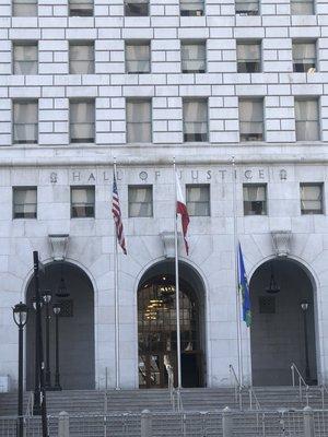 Downtown LA, Hall of Justice