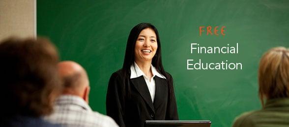 "We provide financial literacy within our community."