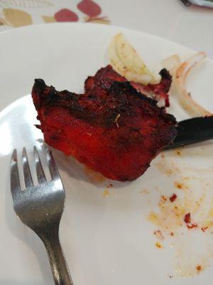 Tandoori chicken is excellent. Unlike other places, they don't coat it with shortening