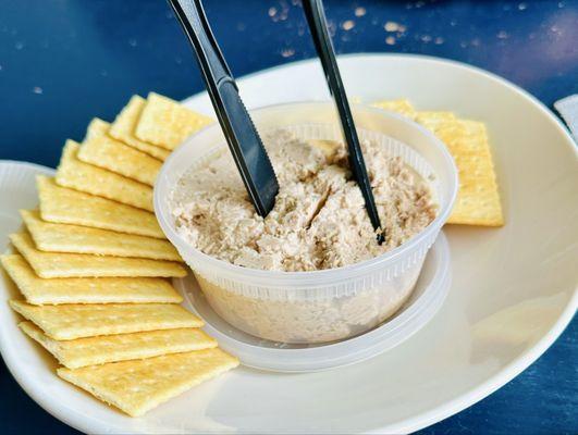 Smoked mullet dip.