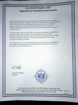 Will's Moving,Hauling And Trash Removal