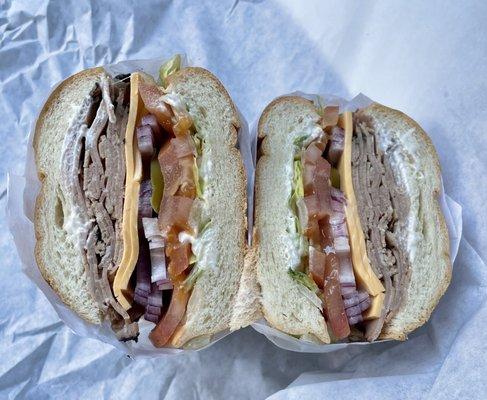 Medium Roast Beef Sandwich ($8.99)