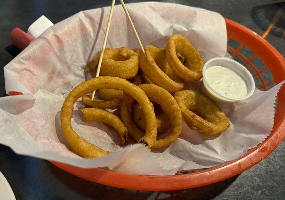 Beer onion rings