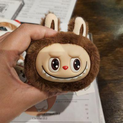 Cute keychains in the store.