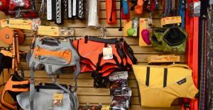 Don't forget those pet supplies. We have outdoor gear for your four legged friends also. Keep them safe this summer out on the water.