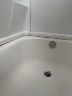 Dirty bathtub