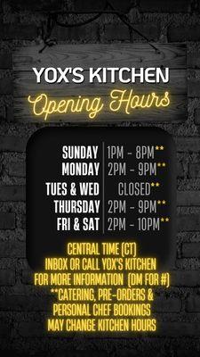 Yox’s Kitchen