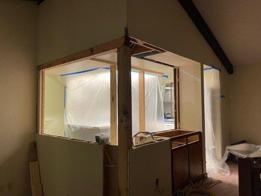 Wall removal