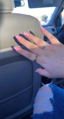 My nails after my appointment