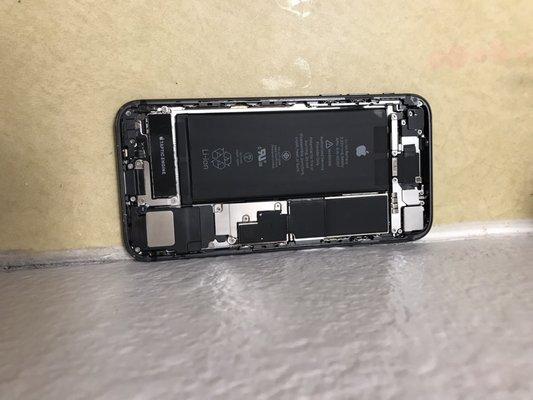 My phone without a screen