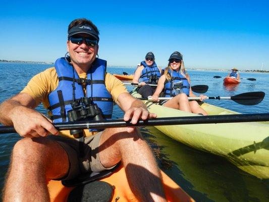 Wildlife Kayaking in the Chula Vista Wildlife Reserve.
