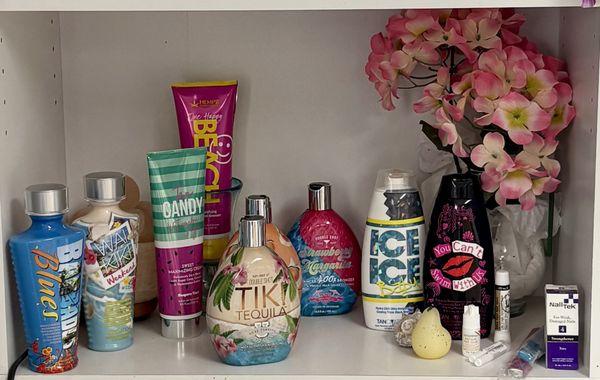 Tanning supplies! Great prices