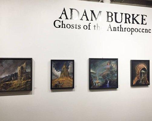 Stunning show by Adam Burke.