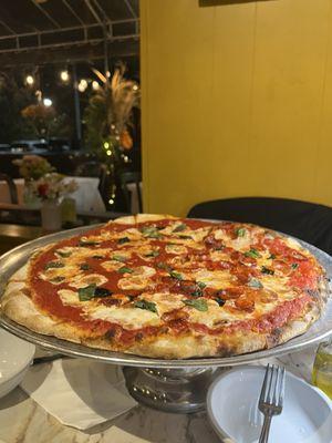 Margarita Large Pizza with added pepperoni