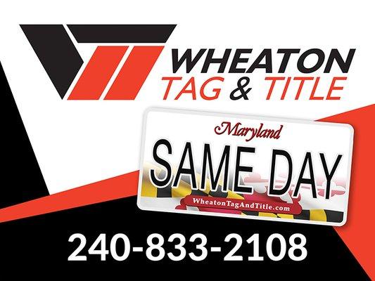 Wheaton Tag & Title