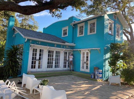 West Coast Tropical Painting