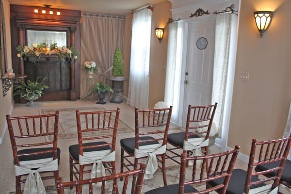 Traditional Parlor with 8 chairs