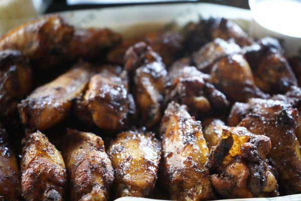 Hot Honey Drizzle Parlour Smoked Wings